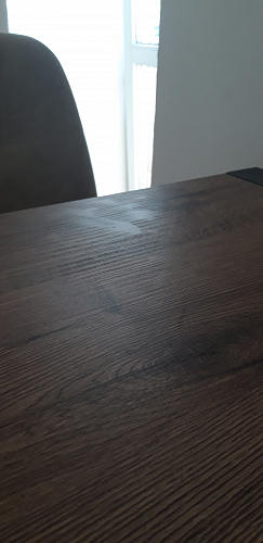 Стол Центавр дуб галифакс / черный матовый фото покупателя 90